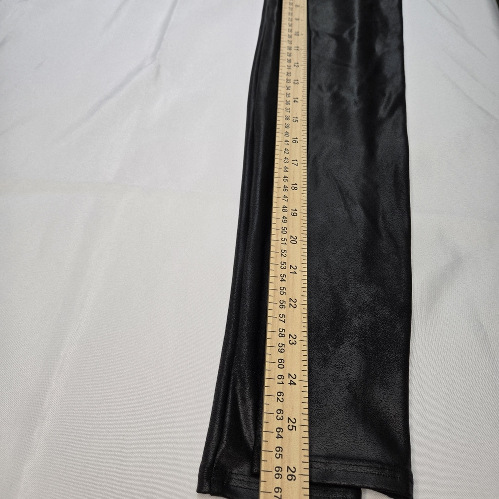 SPANX Shiny Black Leggings NWT SIZE  SMALL - Picture 7 of 12